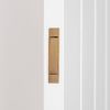 Concealed Hook Pull Handle Antique Brass