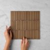 Coogee Antique Brown Matte Kit Kat Mosaic Tile
