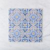 Cowra Blue Encaustic Look Tile
