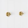 Cross Taps Brushed Brass