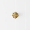 Cross Taps Brushed Brass