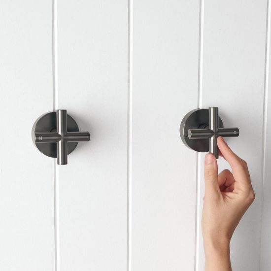 Cross Taps Gunmetal