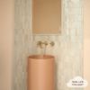 Cross Taps Warm Brushed Nickel
