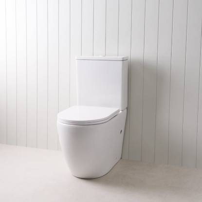 Curved Back-To-Wall Toilet Suite