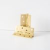 Door Butt Hinge Single Brushed Brass