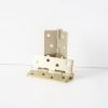 Door Butt Hinge Single Warm Brushed Nickel