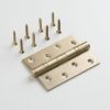 Door Butt Hinge Single Warm Brushed Nickel