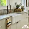 Double Farmhouse Fireclay Sink