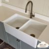 Double Farmhouse Fireclay Sink