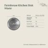 Farmhouse Kitchen Sink Waste