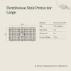 Farmhouse Sink Protector Large