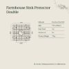 Farmhouse Double Sink Protector