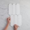 Fitzroy Gloss White Feather Tile