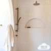 Fitzroy Gloss White Feather Tile