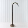 Freestanding Bath Spout Antique Brass