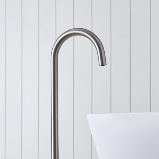 Freestanding Bath Spout Stainless Steel