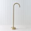 Freestanding Bath Spout Warm Brushed Nickel