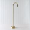 Freestanding Bath Spout Warm Brushed Nickel