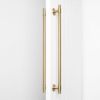 Front Door Double Side Pull Brushed Brass