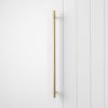 Front Door Double Side Pull Brushed Brass