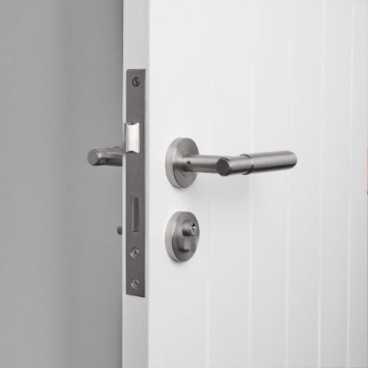 Front Door Lock Set Stainless Steel