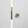 Front Door Lock Warm Brushed Nickel