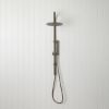 Gooseneck Combination Shower + Straight Sprayer Antique Brass