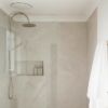 Gooseneck Combination Shower + Straight Sprayer Warm Brushed Nickel