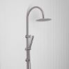 Gooseneck Combination Shower + Straight Sprayer Stainless Steel
