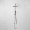 Gooseneck Combination Shower + Straight Sprayer Stainless Steel