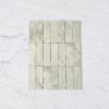 Castle Cove Subway Green Marble Look Matte Tile