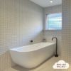 Haddon Bone Matte Medium Square Tile