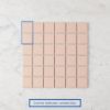 Haddon Pink Matte Medium Square Tile