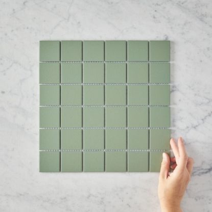 Haddon Sage Matte Medium Square Tile