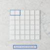 Haddon White Gloss Medium Square Tile
