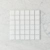 Haddon White Gloss Medium Square Tile
