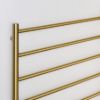 Heated Towel Ladder Brushed Brass