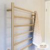 Heated Towel Ladder Warm Brushed Nickel