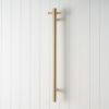 Heated Towel Rail Brushed Brass