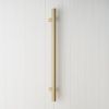 Heated Towel Rail Brushed Brass