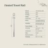 Heated Towel Rail Gunmetal