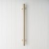 Heated Towel Rail Warm Brushed Nickel