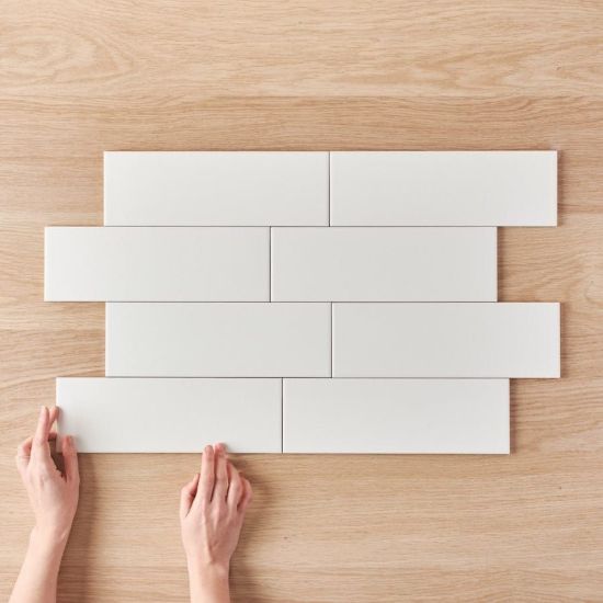 Jindabyne Matte White Tile