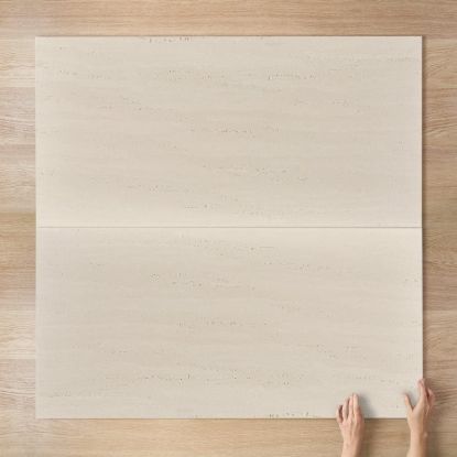 Kirribilli Travertine Look Ivory Matte Tile