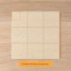Kirribilli Travertine Look Sand Matte Tile 150x150mm
