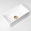 Kitchen Sink Basket Brushed Brass