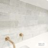 Lennox Head Gloss Green Pattern Tile