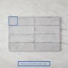 Lennox Head Gloss Grey Pattern Tile