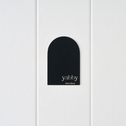 Matte Black Tapware Sample Disc