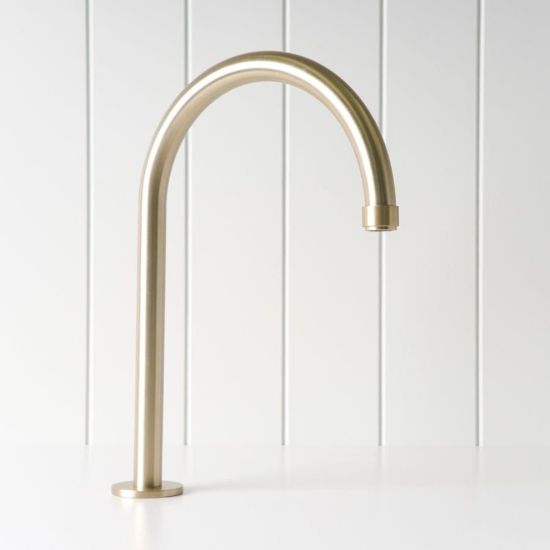 Melbourne Basin Spout Warm Brushed Nickel